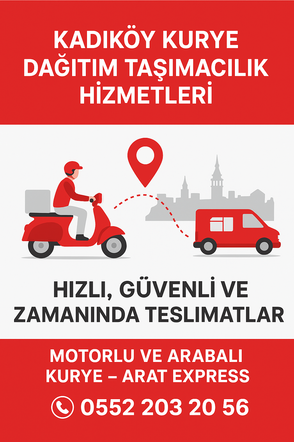  Kadıkoy Kurye Dağıtım Taşımacılık Hizmetleri